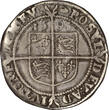 ENGLAND AR Sixpence 1591 Elizabeth I VF