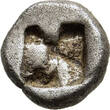 ANCIENT GREECE AR Obol (?) c. 550-500 BC IONIA - Teos GVF