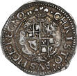 ENGLAND AR Threepence n.d. (1638-1642) Charles I VF/GVF