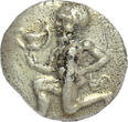 ANCIENT GREECE AR Thrihemiobol 411-340 B.C. Islands off Thrace - Thasos GVF/AEF