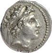 SELEUCID EMPIRE AR Drachm 150-145 B.C. Seleucid Kings of Syria - Alexander I Balas - Antioch Mint - ex coll. Marc Bar AEF