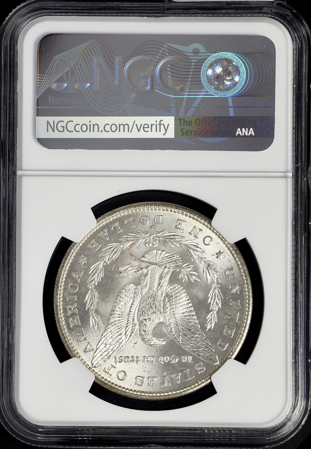 UNITED STATES OF AMERICA $1 SILVER DOLLAR 1880 Federal Republic