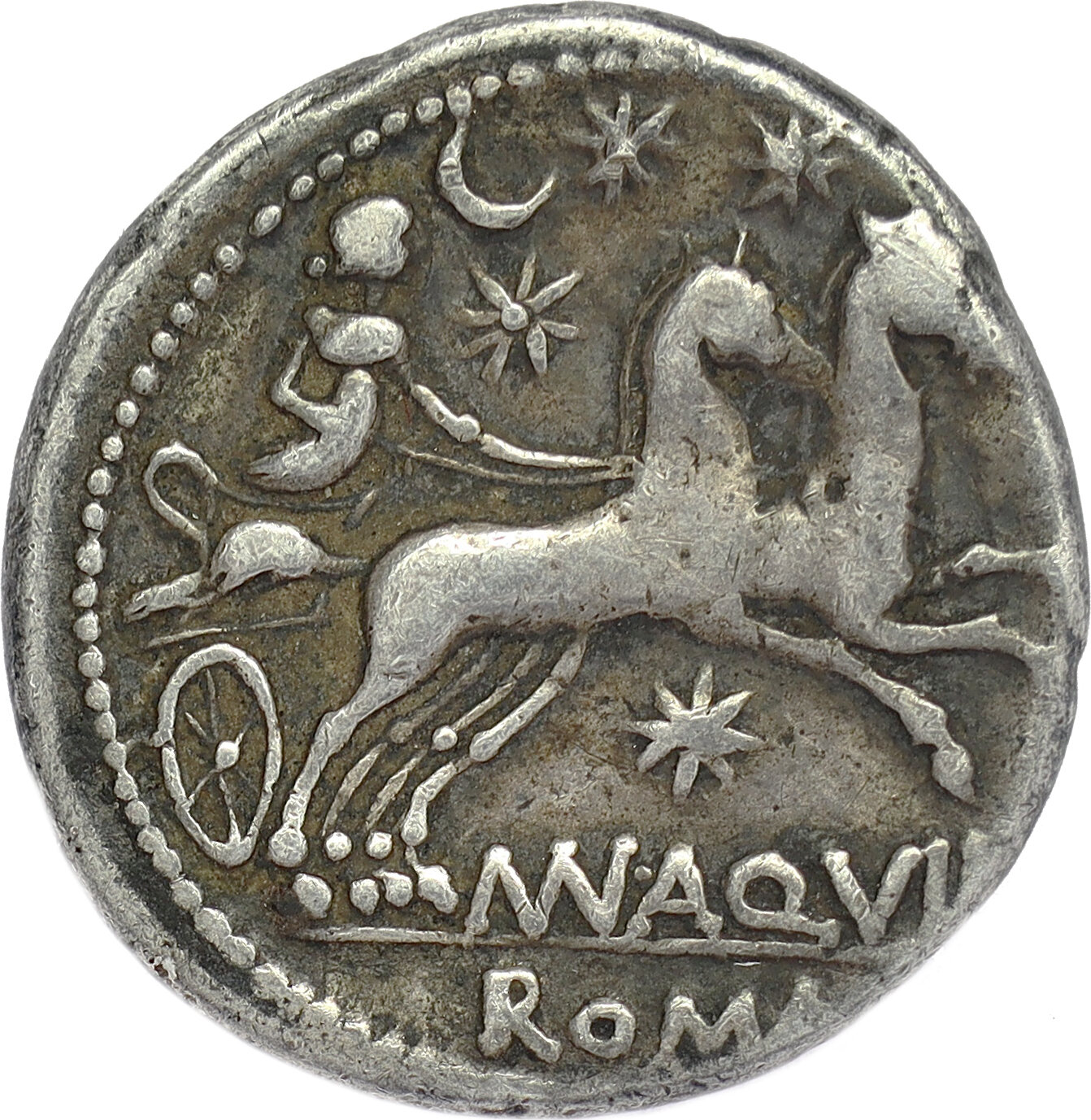 AR Denarius 109-108 BC Roman Republic - Manius Aquillius AVF, nice ...