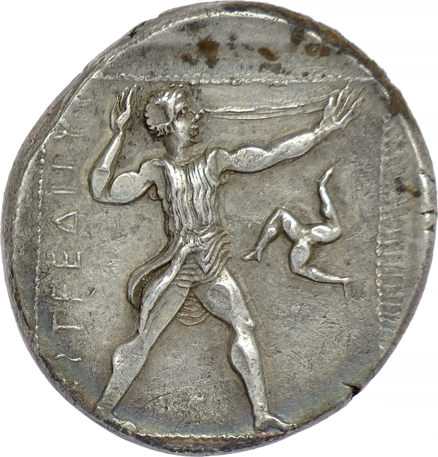 ANCIENT GREECE AR Stater c. 380/75-330/25 B.C. Pamphylia