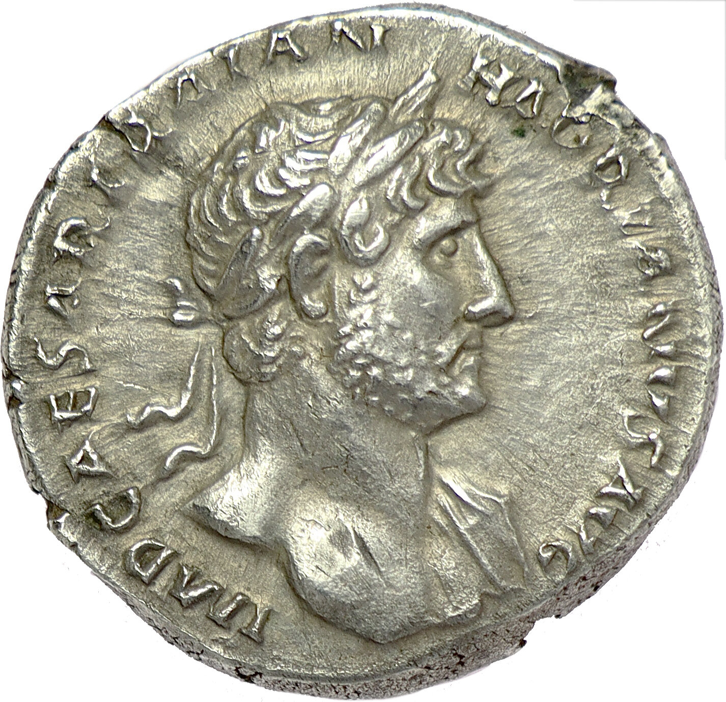 ROMAN EMPIRE AR Denarius Late 120-121 A.D. Nerva–Antonine Dynasty ...