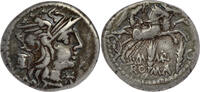 ROMAN REPUBLIC AR Denarius Marcia - M. Marcius Mn. f. - Rome Mint -