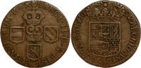 SPANISH NETHERLANDS Liard / Oord Duchy of Brabant - Charles II - Antwerp Mint -