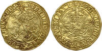 ENGLAND Angel House of Tudor - Henry VII - Tower Mint - Class V - mm. pheon - with provenance -
