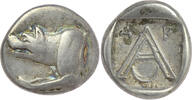 ANCIENT GREECE AR Hemidrachm / Triobol Peloponnesos - Argolis - Argos -