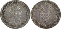 FRANCE 1/12 Ecu Louis XIII - Paris - 2e poinçon de Warin - point -
