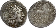 ROMAN REPUBLIC AR Denarius Marcus Calidius, Q. Caecilius Metellus & Cn. Fulvius -