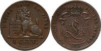 BELGIUM 1 Centime Leopold I -