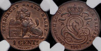BELGIUM 1 Centiem Leopold II -