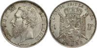 BELGIUM 1 Franc Leopold II -