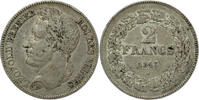 BELGIUM 2 Francs Leopold I -