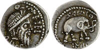 Roman Republic (Imperatorial) AR Denarius Q. Caecilius Metellus Pius Scipio -