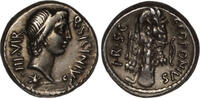 ROMAN REPUBLIC AR Denarius Q. Sicinius & C. Coponius, allies of Pompey the Great -