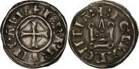 CRUSADER STATES BI Denier tournois Principality of Achaea - Charles II of Anjou -