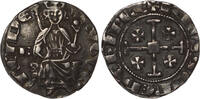 CRUSADER STATES AR Gros grand Lusignan Kingdom of Cyprus - Hugh IV -