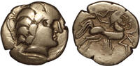 CELTIC GAUL EL Stater 1st half 1st C. BC Pictones (region of Poitiers) ss 1,349.16 US$ Tax includedfree shipping