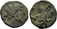 GALLIC EMPIRE Æ Recuded Antoninianus 271-274 AD Tetricus I ss 64.53 US$ Tax included +  52.79 US$ shipping