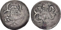 GERMAN STATES AR Pfennig n.d. (1353-1390) Pfalz-Oberpfalz - Ruprecht I AVF