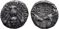ANCIENT GREECE AR Diobol Ionia - Ephesos -