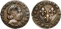 FRENCH STATES &AElig; Denier tournois 1652 Principality of Orange - Guillaume-... 138.57 US$  +  75.06 US$ shipping