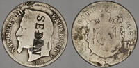 FRANCE 1 Franc c/m SEDAN Second Empire - Napoleon III -