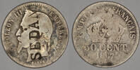 FRANCE 50 Centimes Second Empire - Napoleon III -