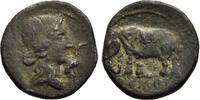 ROMAN REPUBLIC Æ Denarius Subaeratus (Beischlag) Caecilia - Q. Caecilius Metellus Pius -