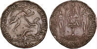SPANISH NETHERLANDS Æ Jeton or Rekenpenning Duchy of BRABANT - Philip II -