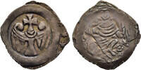 GERMAN STATES AR Pfennig n.d. (1231-1253) Duchy of BAVARIA - Regensburg - Otto II the Illustrious (der Erlauchte) VF