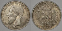 CONGO FREE STATE 50 Centimes 1891 Leopold II vz+/stgl- 167.43 US$  +  75.06 US$ shipping