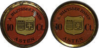 NETHERLANDS 10 Cent Dairy Token ASTEN (N-Brabant) - A. Bluyssen Zonen -