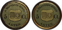 NETHERLANDS 5 Cent Dairy Token ASTEN (N-Brabant) - A. Bluyssen Zonen -