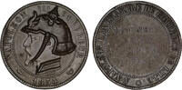 FRANCE Satirical Token on Module 10 Centimes Second Empire - Napoleon III -