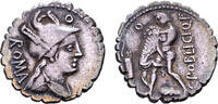 ROMAN REPUBLIC AR Denarius Serratus c. 80 BC Poblicia - C. Poblicius Q.f... 3,502.37 元  ＋  505.90 元 运费