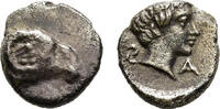 ACHAEMENID EMPIRE AR Hemiobol Satrapy of Caria - Kasolaba -