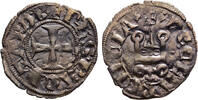 CRUSADER STATES BI Denier tournois n.d. (1306-1313) Frankisch Greece - P... 62.65 US$  +  75.41 US$ shipping