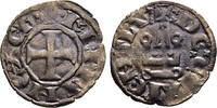 CRUSADER STATES BI Denier tournois n.d. (1285-1289) Frankisch Greece - P... 67.29 US$  +  75.41 US$ shipping