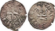 CRUSADER STATES BI Denier tournois n.d. (1301-1306) Frankisch Greece - P... 55.68 US$  +  75.41 US$ shipping