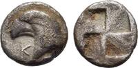 ANCIENT GREECE AR Hemiobol c. 450-400 BC Aeolis - Kyme ss 102.09 US$  +  75.41 US$ shipping