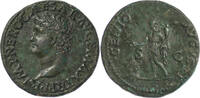 ROMAN EMPIRE AE As Nero - Lugdunum (Lyon) -