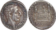 ROMAN REPUBLIC AR Denarius Imperatorial - C. Coelius Caldus - EXCEPTIONAL PORTRAIT ! -