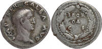 ROMAN EMPIRE AR Denarius Year of the Four Emperors - Galba - Rome Mint -