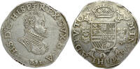 Spanish Netherlands Philipsdaalder or Ecu Philippe Duchy of Brabant (Brussels) - Philip II