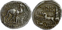Roman Republic (Imperatorial) AR Denarius M. Aemilius Scarus & P. Plautius Hypsaeus -