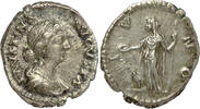 ROMAN EMPIRE AR Denarius Faustina II, wife of Marcus Aurelius -