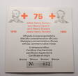 Suisse 1985 Medal Henry Dunant FDC